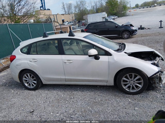 2012 Subaru Impreza 2.0i Premium მანქანა იყიდება აუქციონზე, vin: JF1GPAC67CH233935, აუქციონის ნომერი: 44736862