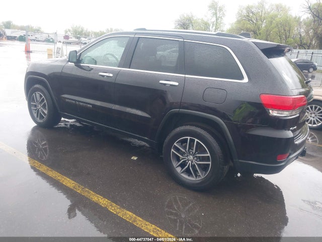 44737047 :رقم المزاد ، 1C4RJFBG3JC321175 vin ، 2018 Jeep Grand Cherokee Limited 4x4 مزاد بيع