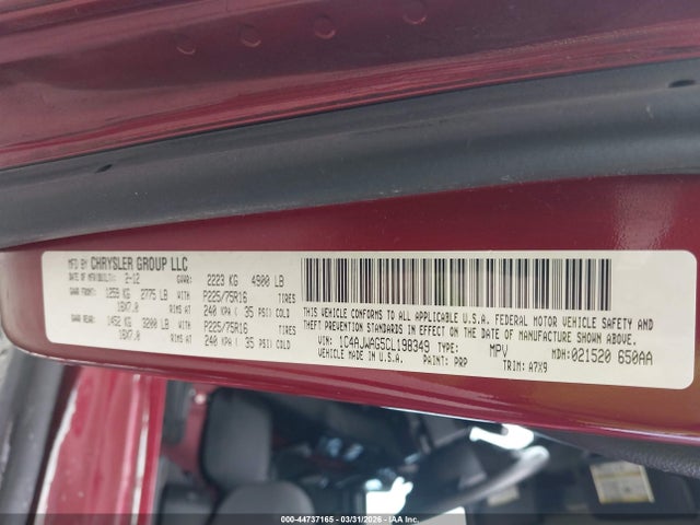 2012 JEEP WRANGLER 1C4AJWAG5CL198349 Photo 8