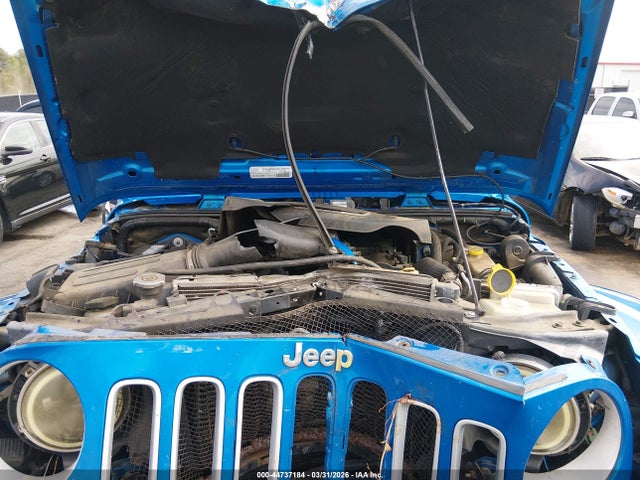 Aukcja sprzedaży 2016 Jeep Wrangler Unlimited Sahara, vin: 1C4BJWEG1GL258020, numer aukcji: 44737184