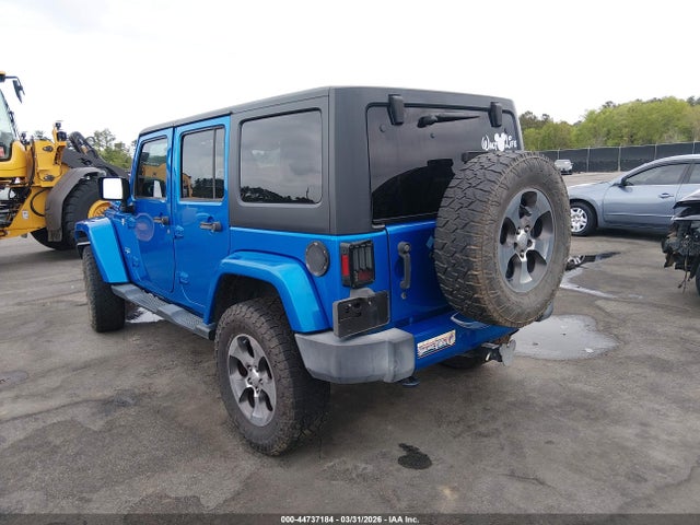 Aukcja sprzedaży 2016 Jeep Wrangler Unlimited Sahara, vin: 1C4BJWEG1GL258020, numer aukcji: 44737184
