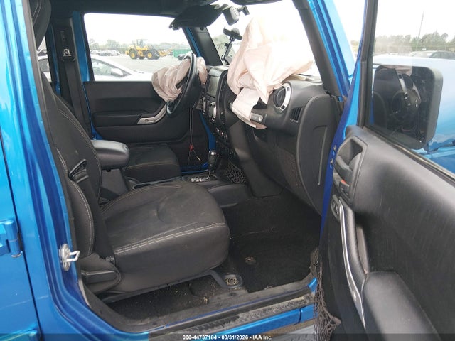 Aukcja sprzedaży 2016 Jeep Wrangler Unlimited Sahara, vin: 1C4BJWEG1GL258020, numer aukcji: 44737184
