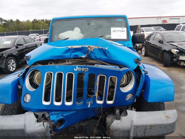 Aukcja sprzedaży 2016 Jeep Wrangler Unlimited Sahara, vin: 1C4BJWEG1GL258020, numer aukcji: 44737184