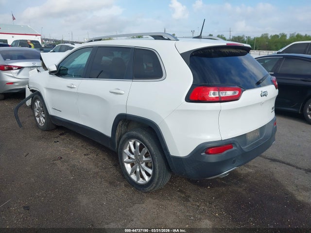 Aukcja sprzedaży 2016 Jeep Cherokee Limited, vin: 1C4PJLDB1GW158590, numer aukcji: 44737190