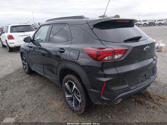 Aukcja sprzedaży 2021 Chevrolet Trailblazer Awd Rs, vin: KL79MUSLXMB025702, numer aukcji: 44737201