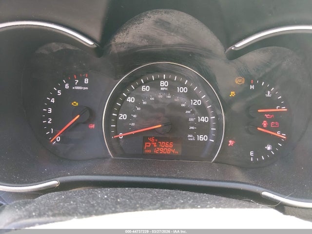 44737229 :رقم المزاد ، 5XYKT3A65EG473933 vin ، 2014 Kia Sorento Lx مزاد بيع