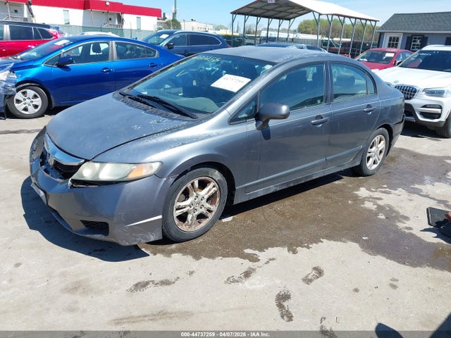 44737259 :رقم المزاد ، 2HGFA1F58AH553459 vin ، 2010 Honda Civic Lx مزاد بيع