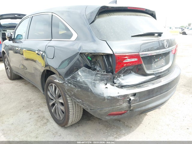 44737276 :رقم المزاد ، 5FRYD3H48FB008677 vin ، 2015 Acura Mdx Technology Package مزاد بيع