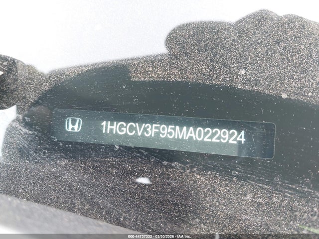 1HGCV3F95MA022924 Honda Accord Hybrid Touring