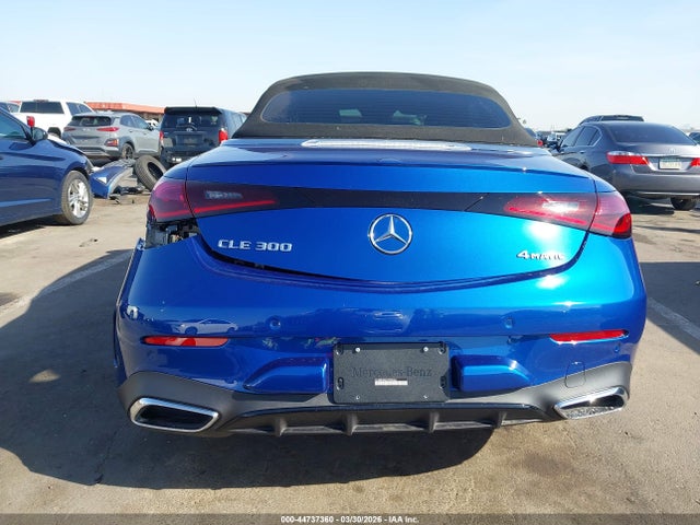 44737360 :رقم المزاد ، W1KMK4HB6TF098466 vin ، 2026 Mercedes-benz Cle Cle 300 مزاد بيع