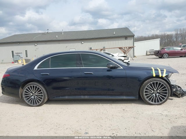 44737374 :رقم المزاد ، W1K6G6DB7NA091375 vin ، 2022 Mercedes-benz S 500 4matic مزاد بيع
