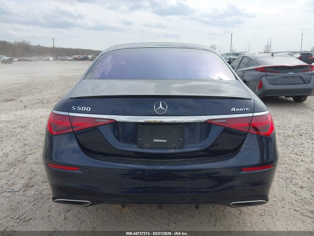 44737374 :رقم المزاد ، W1K6G6DB7NA091375 vin ، 2022 Mercedes-benz S 500 4matic مزاد بيع