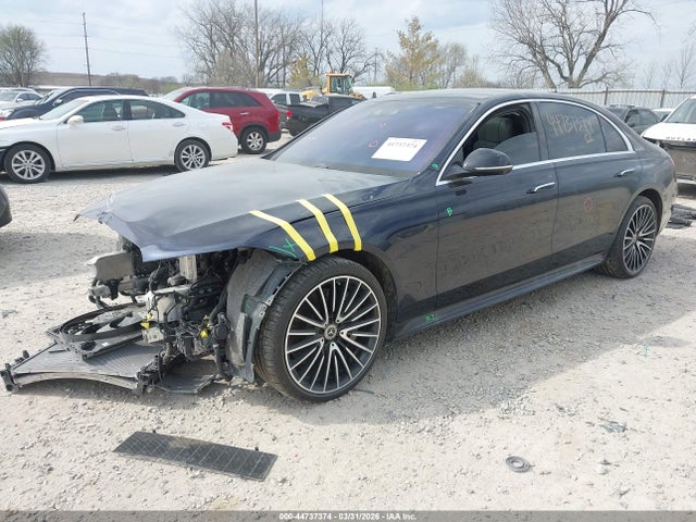 44737374 :رقم المزاد ، W1K6G6DB7NA091375 vin ، 2022 Mercedes-benz S 500 4matic مزاد بيع