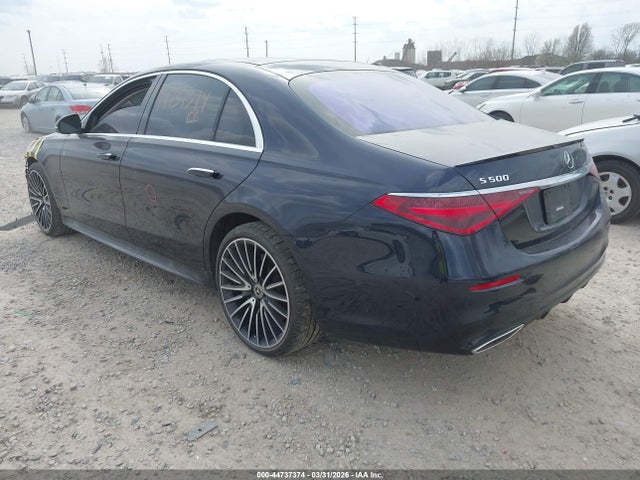 44737374 :رقم المزاد ، W1K6G6DB7NA091375 vin ، 2022 Mercedes-benz S 500 4matic مزاد بيع