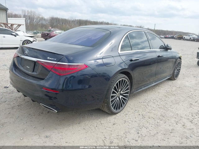 44737374 :رقم المزاد ، W1K6G6DB7NA091375 vin ، 2022 Mercedes-benz S 500 4matic مزاد بيع