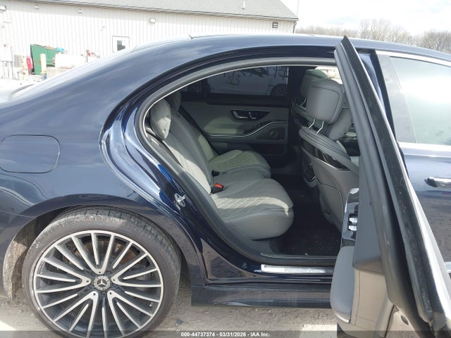 44737374 :رقم المزاد ، W1K6G6DB7NA091375 vin ، 2022 Mercedes-benz S 500 4matic مزاد بيع