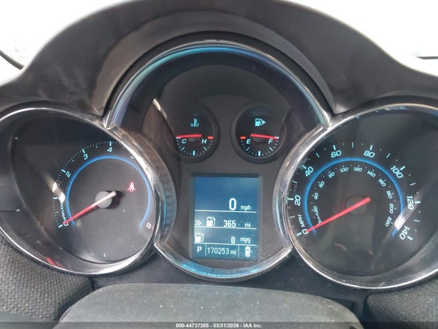 Продаж на аукціоні авто 2012 Chevrolet Cruze 1lt, vin: 1G1PF5SC2C7396535, номер лоту: 44737385