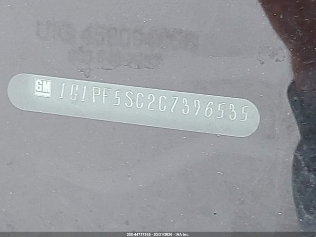 Продаж на аукціоні авто 2012 Chevrolet Cruze 1lt, vin: 1G1PF5SC2C7396535, номер лоту: 44737385