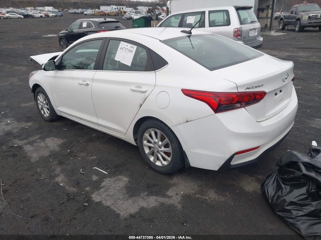 44737395 :رقم المزاد ، 3KPC24A66NE156320 vin ، 2022 Hyundai Accent Sel مزاد بيع