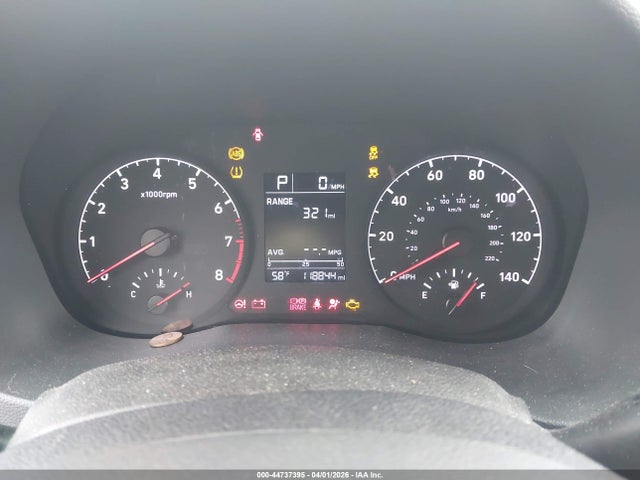 44737395 :رقم المزاد ، 3KPC24A66NE156320 vin ، 2022 Hyundai Accent Sel مزاد بيع