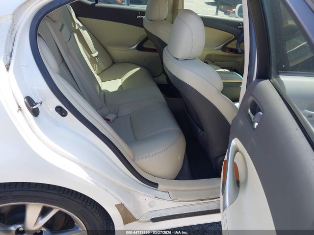 2009 Lexus Is 250 მანქანა იყიდება აუქციონზე, vin: JTHBK262792090710, აუქციონის ნომერი: 44737490