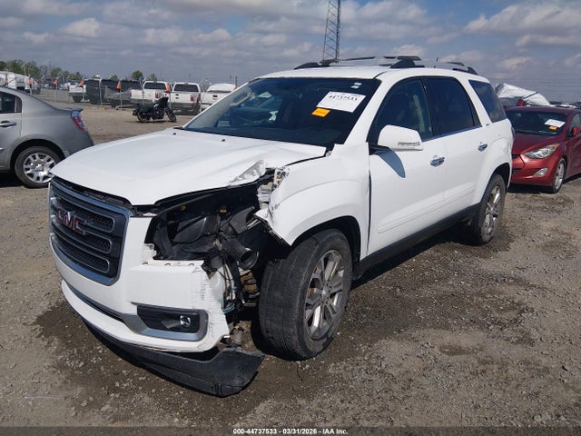 44737533 :رقم المزاد ، 1GKKRRKD4GJ111243 vin ، 2016 Gmc Acadia Slt-1 مزاد بيع