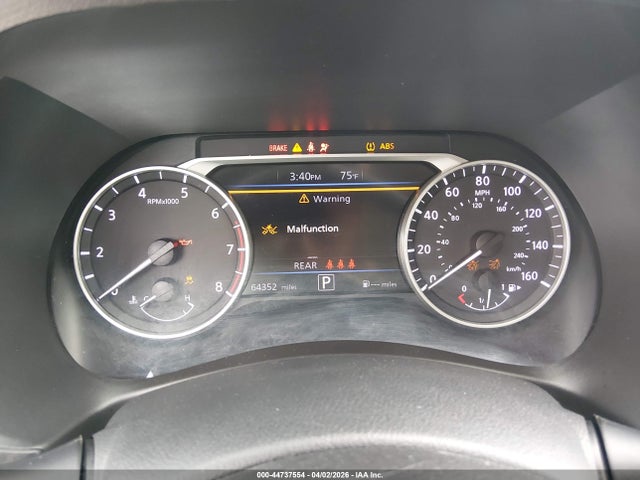 2022 Nissan Sentra Sv Xtronic Cvt მანქანა იყიდება აუქციონზე, vin: 3N1AB8CV7NY285686, აუქციონის ნომერი: 44737554