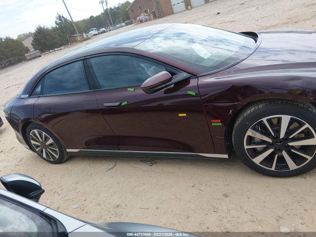 44737609 :رقم المزاد ، 50EA1PFA1PA007033 vin ، 2023 Lucid Air Pure مزاد بيع