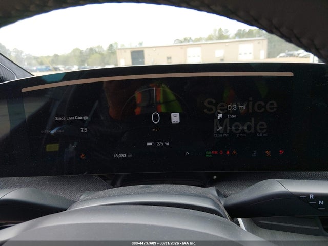 44737609 :رقم المزاد ، 50EA1PFA1PA007033 vin ، 2023 Lucid Air Pure مزاد بيع