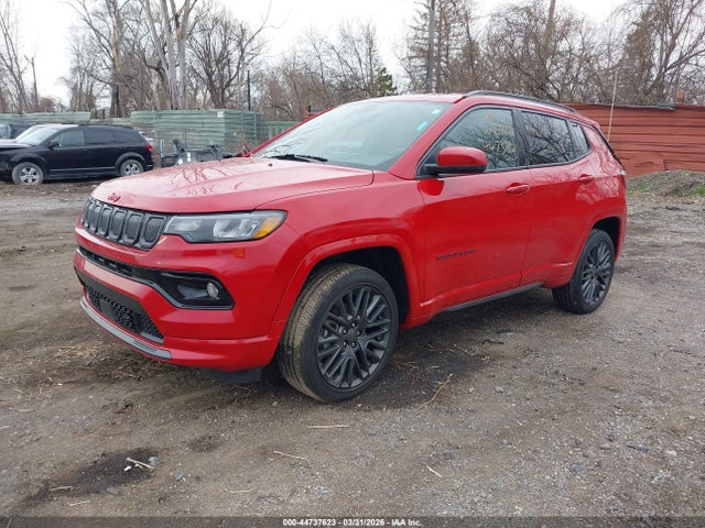 44737623 :رقم المزاد ، 3C4NJDCB7NT157624 vin ، 2022 Jeep Compass (red) Edition 4x4 مزاد بيع