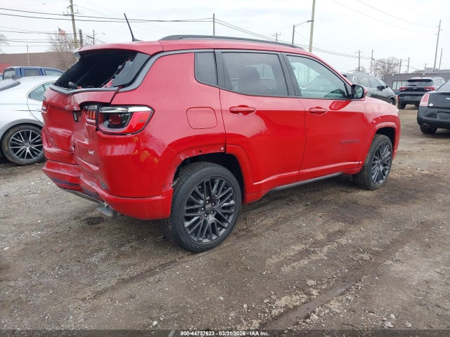44737623 :رقم المزاد ، 3C4NJDCB7NT157624 vin ، 2022 Jeep Compass (red) Edition 4x4 مزاد بيع