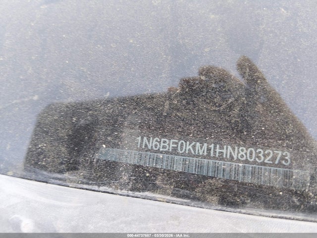 Продаж на аукціоні авто 2017 Nissan Nv Cargo Nv1500 S V6, vin: 1N6BF0KM1HN803273, номер лоту: 44737687