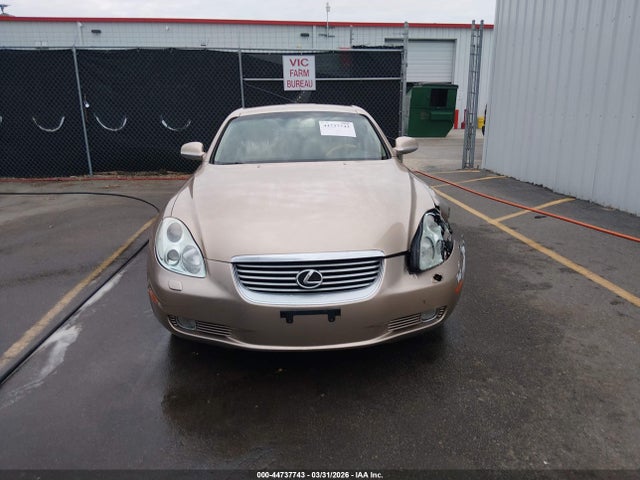 Продаж на аукціоні авто 2002 Lexus Sc 430, vin: JTHFN48Y320016420, номер лоту: 44737743