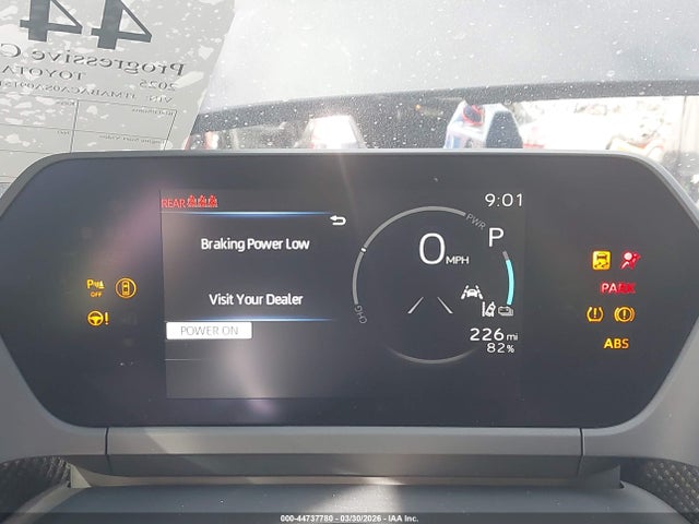 Продажа на аукционе авто 2025 Toyota Bz4x Xle, vin: JTMABACA0SA091518, номер лота: 44737780