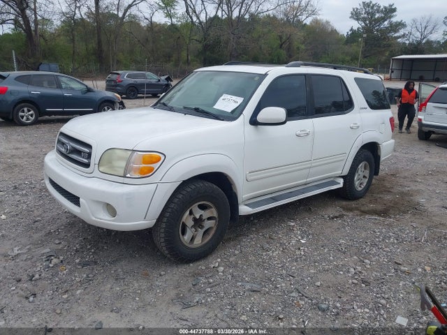 44737788 :رقم المزاد ، 5TDZT38A72S099607 vin ، 2002 Toyota Sequoia Limited V8 مزاد بيع