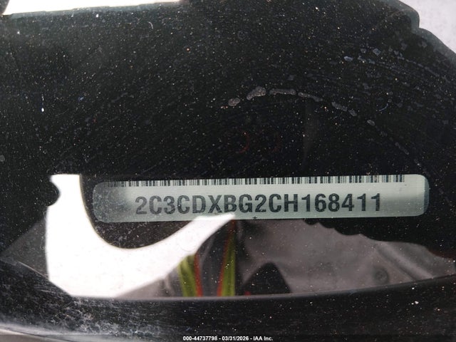 Продажа на аукционе авто 2012 Dodge Charger Se, vin: 2C3CDXBG2CH168411, номер лота: 44737798