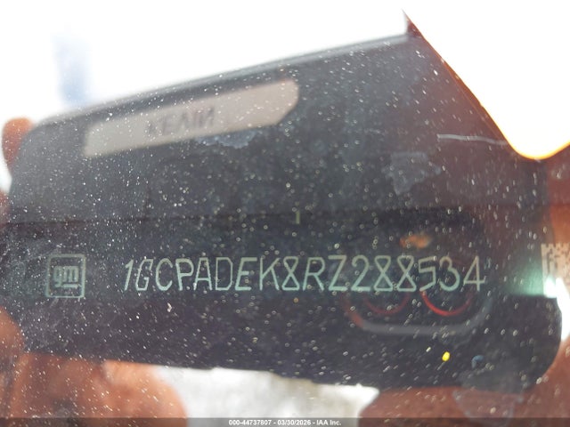 Aukcja sprzedaży 2024 Chevrolet Silverado 1500 2wd  Short Bed Rst, vin: 1GCPADEK8RZ288534, numer aukcji: 44737807