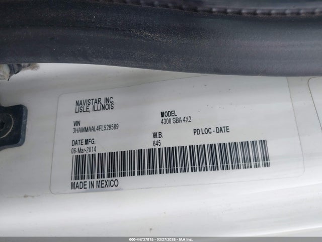 International 4000 4300 2015 3HAMMAAL4FL529589 Image 8