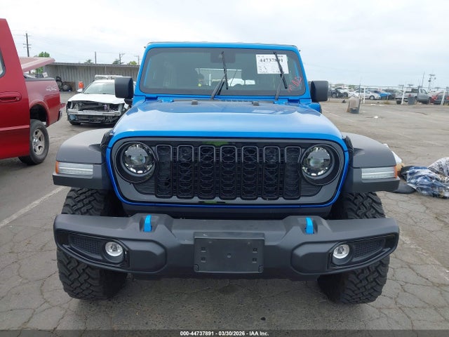 2024 Jeep Wrangler 4xe Willys 4xe მანქანა იყიდება აუქციონზე, vin: 1C4RJXN61RW356557, აუქციონის ნომერი: 44737891