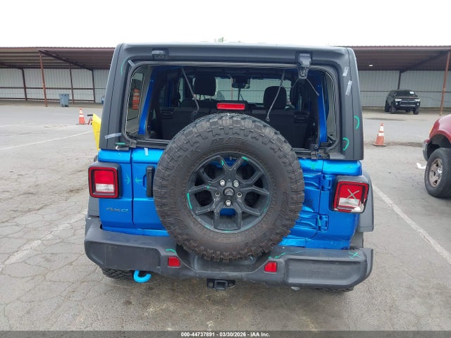 2024 Jeep Wrangler 4xe Willys 4xe მანქანა იყიდება აუქციონზე, vin: 1C4RJXN61RW356557, აუქციონის ნომერი: 44737891