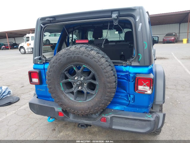 2024 Jeep Wrangler 4xe Willys 4xe მანქანა იყიდება აუქციონზე, vin: 1C4RJXN61RW356557, აუქციონის ნომერი: 44737891
