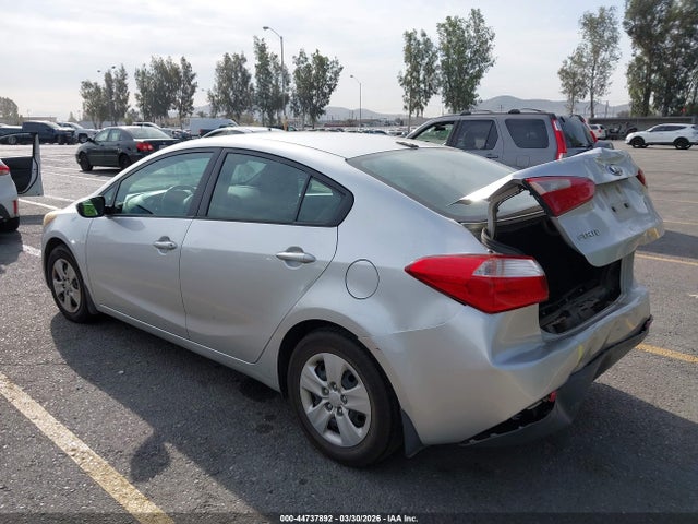 KNAFK4A68F5265823 KIA FORTE LX