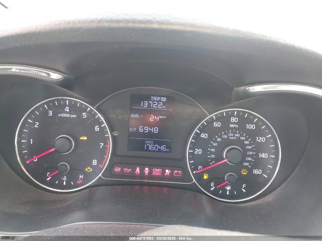 KNAFK4A68F5265823 KIA FORTE LX