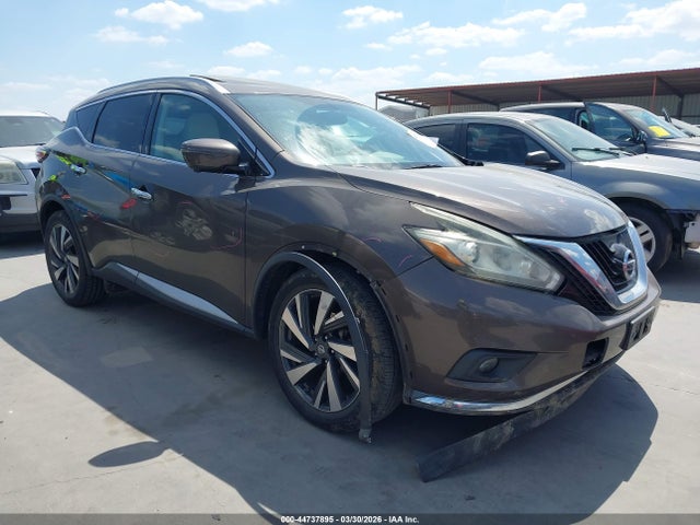 Aukcja sprzedaży 2016 Nissan Murano Hybrid Platinum/sl, vin: 5N1CZ2MG7GN151352, numer aukcji: 44737895