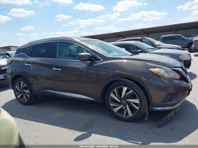 Aukcja sprzedaży 2016 Nissan Murano Hybrid Platinum/sl, vin: 5N1CZ2MG7GN151352, numer aukcji: 44737895