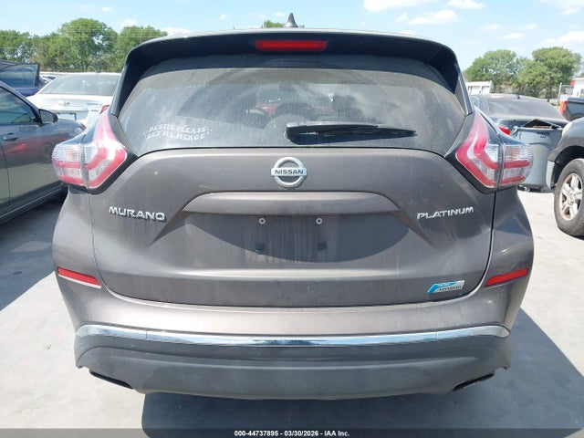 Aukcja sprzedaży 2016 Nissan Murano Hybrid Platinum/sl, vin: 5N1CZ2MG7GN151352, numer aukcji: 44737895