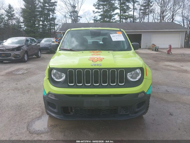 44737914 :رقم المزاد ، ZACCJBAB6JPH70642 vin ، 2018 Jeep Renegade Sport 4x4 مزاد بيع