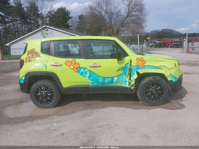 44737914 :رقم المزاد ، ZACCJBAB6JPH70642 vin ، 2018 Jeep Renegade Sport 4x4 مزاد بيع