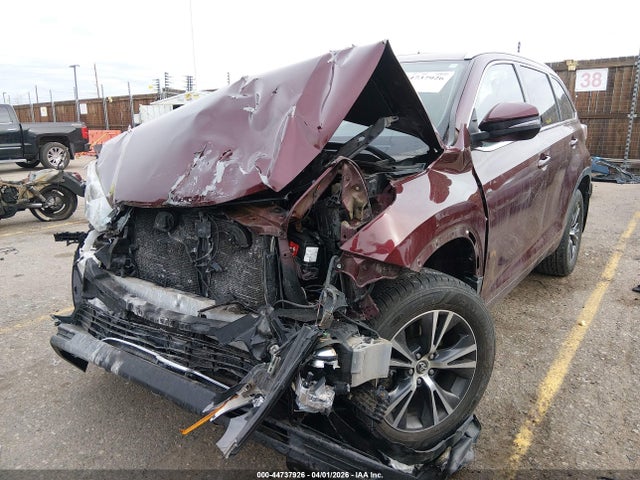 Toyota Highlander Xle V6 2016 5TDJKRFH7GS233736 Image 2