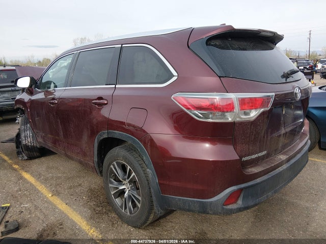 Toyota Highlander Xle V6 2016 5TDJKRFH7GS233736 Image 3